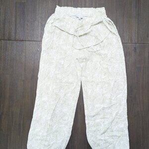 Lucy Paris | Women Medium Linen Blend Summer Boho Comfy Tropical Coastal Pants